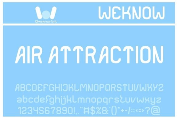 Air Attraction: A Font That Breathes Life Into Your Craft