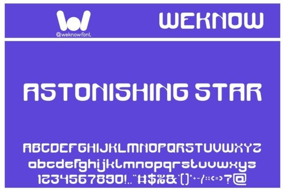 Astonishing Star: A Font for the Future of Campaign Design
