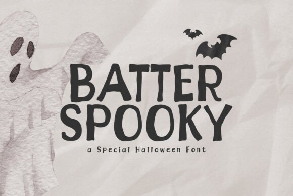 Batter Spooky: The Perfect Font for Crafting Spooky Elegance