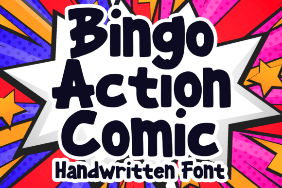 Bingo Action Comic: A Bold Font for Web Design