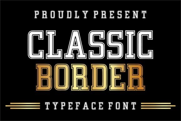 Classic Border: A Bold Choice for Branding Projects