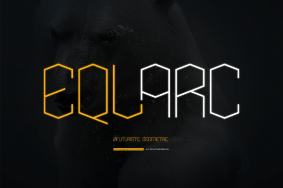 Eqlarc 1: A Bold Statement in Modern Typography