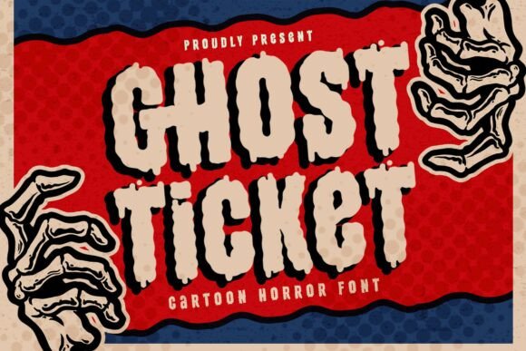Ghostticket Regular: A Font That Brings Spooky Style to My Bakery