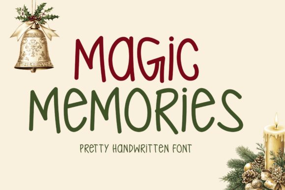Magic Memories: A Handwritten Font for Editorial Design