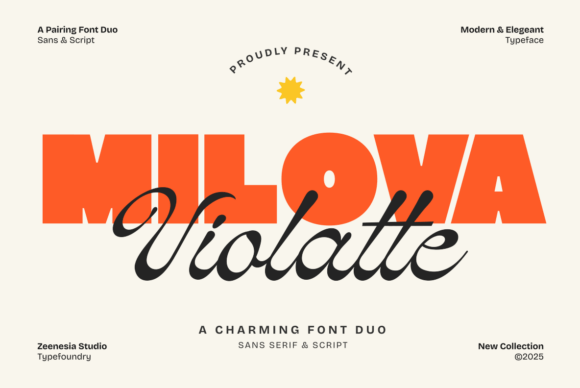 Milova Violatte: A Font for Editorial Grace and Modernity