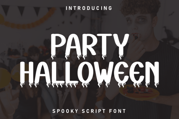 Party Halloween: A Friendly Display Font for Web Design