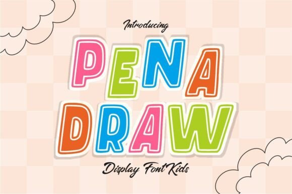 Pena Draw: A Font for Storytelling and Editorial Expression