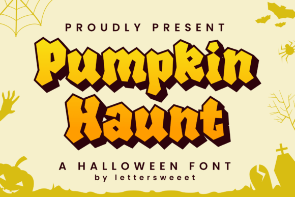 Pumpkin Haunt: The Font That Turns Headlines Into Hauntings