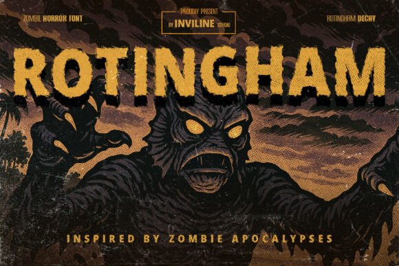 Rotingham Font: A Gritty Touch for Handmade Creations
