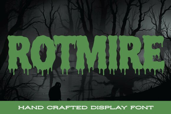 Rotmire: A Bold Display Font for Editorial Design