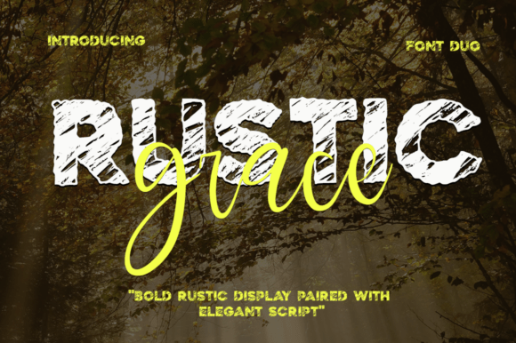 Rustic Grace: A Font That Elevates Digital Branding