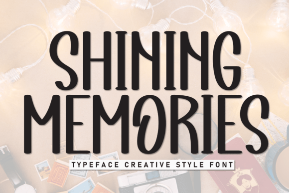 Shining Memories: The Font That Elevates Your Visual Storytelling